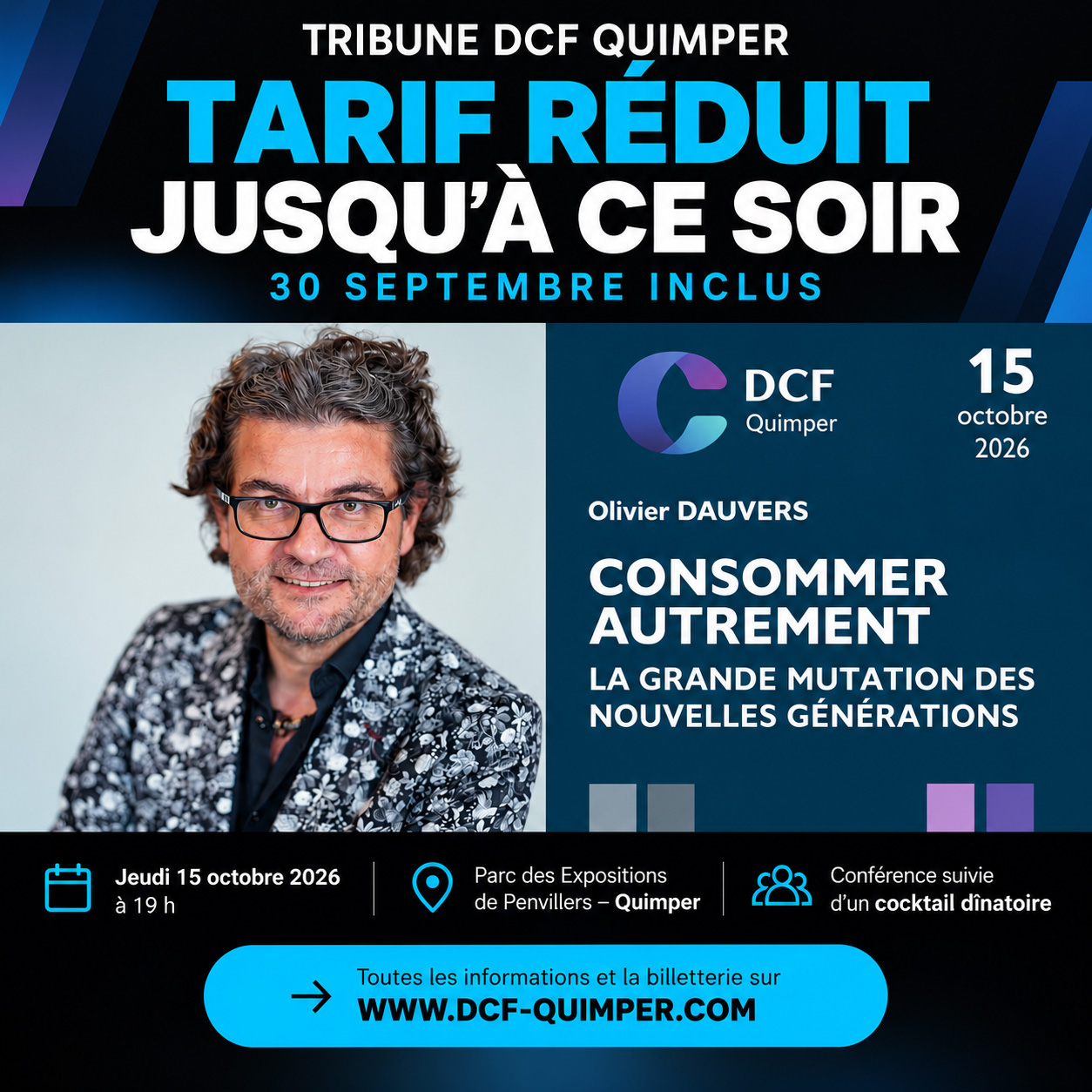 Tribune 2026 des DCF Quimper : dernier jour pour profiter du tarif réduit
